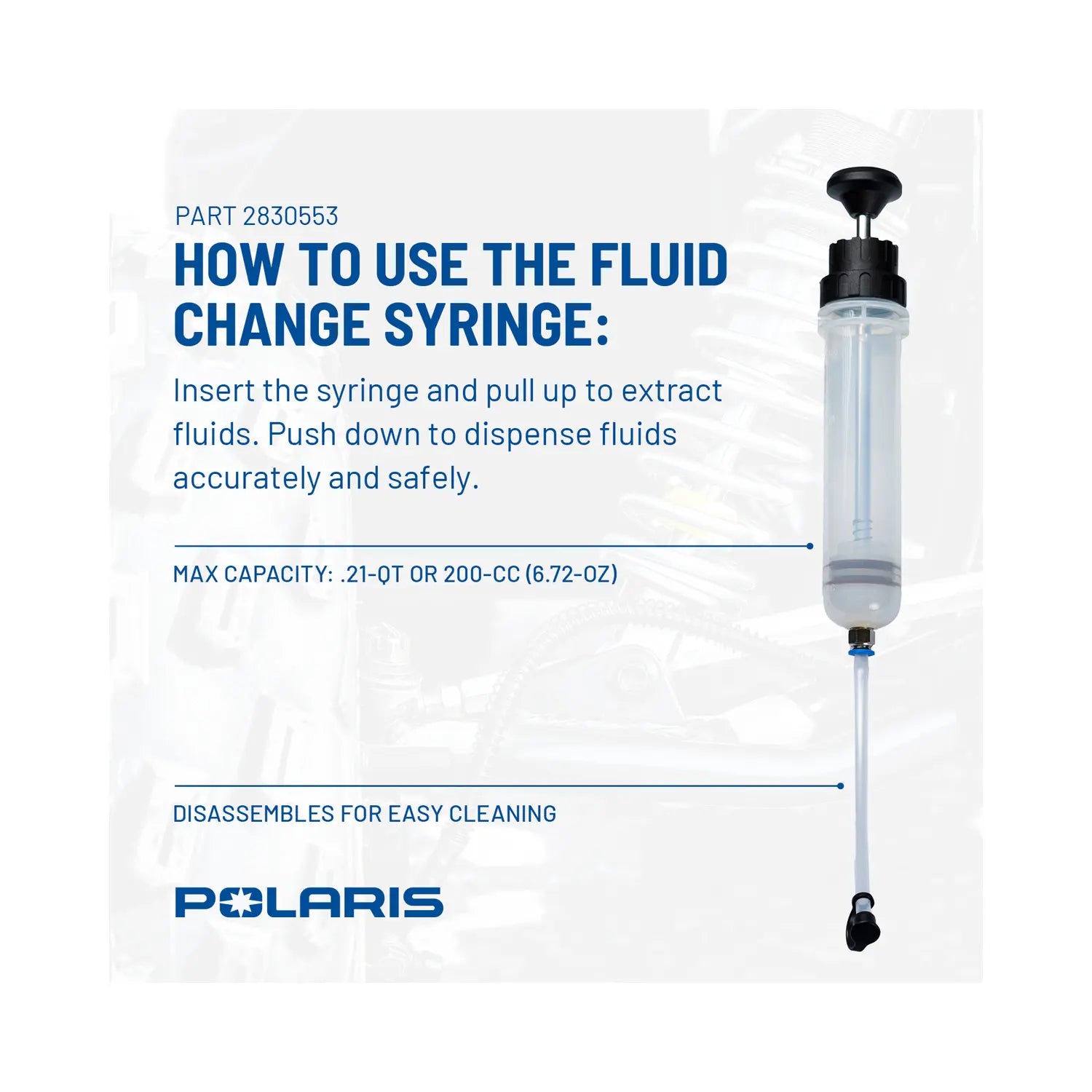 Polaris Syringe, Fluid Change #2830553