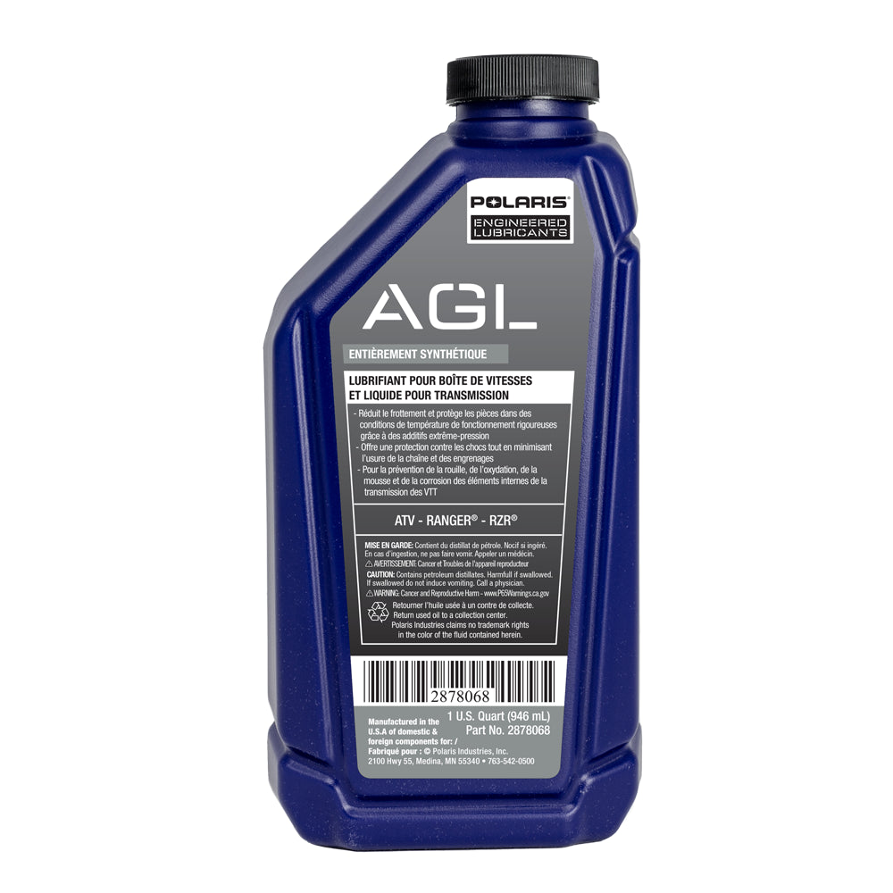 Polaris AGL Transmission Oil, QT #2878068