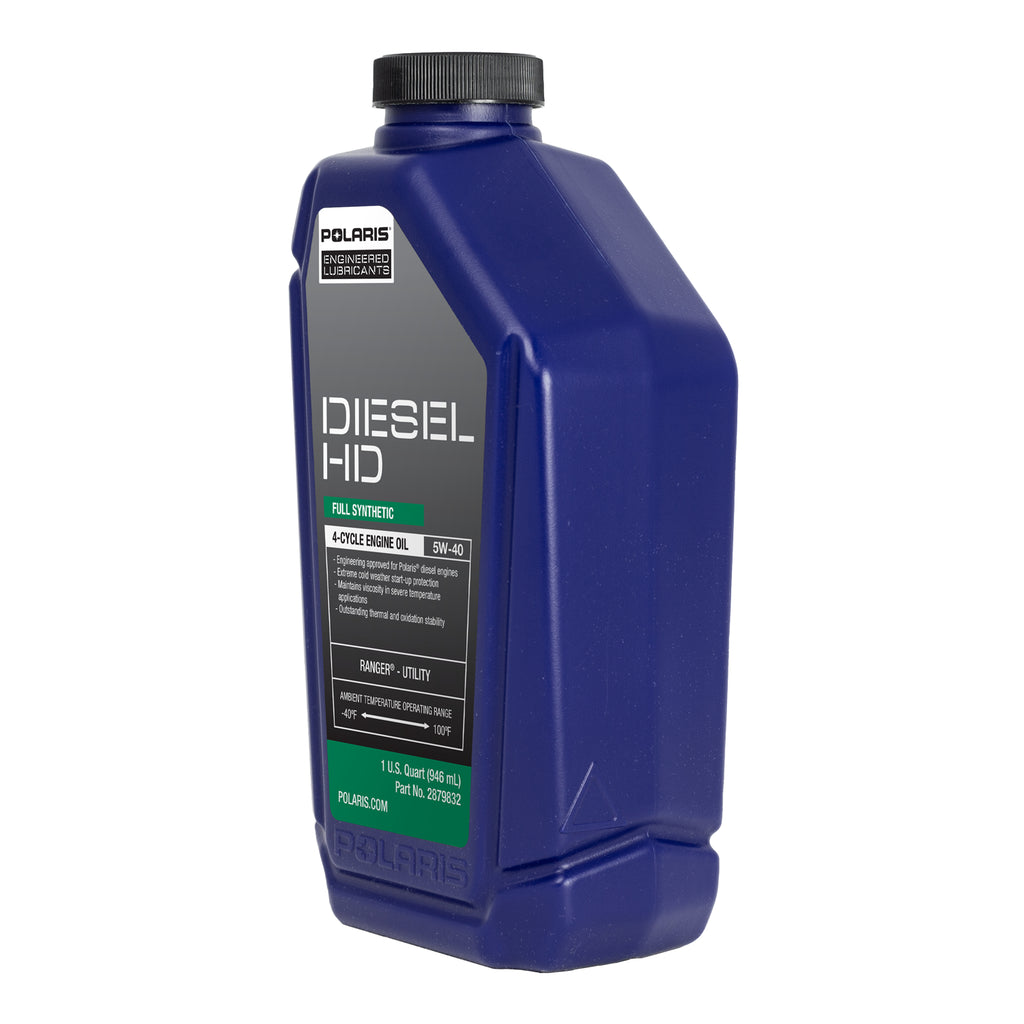 Polaris Oil-5w40, Syn Diesel, QT #2879832