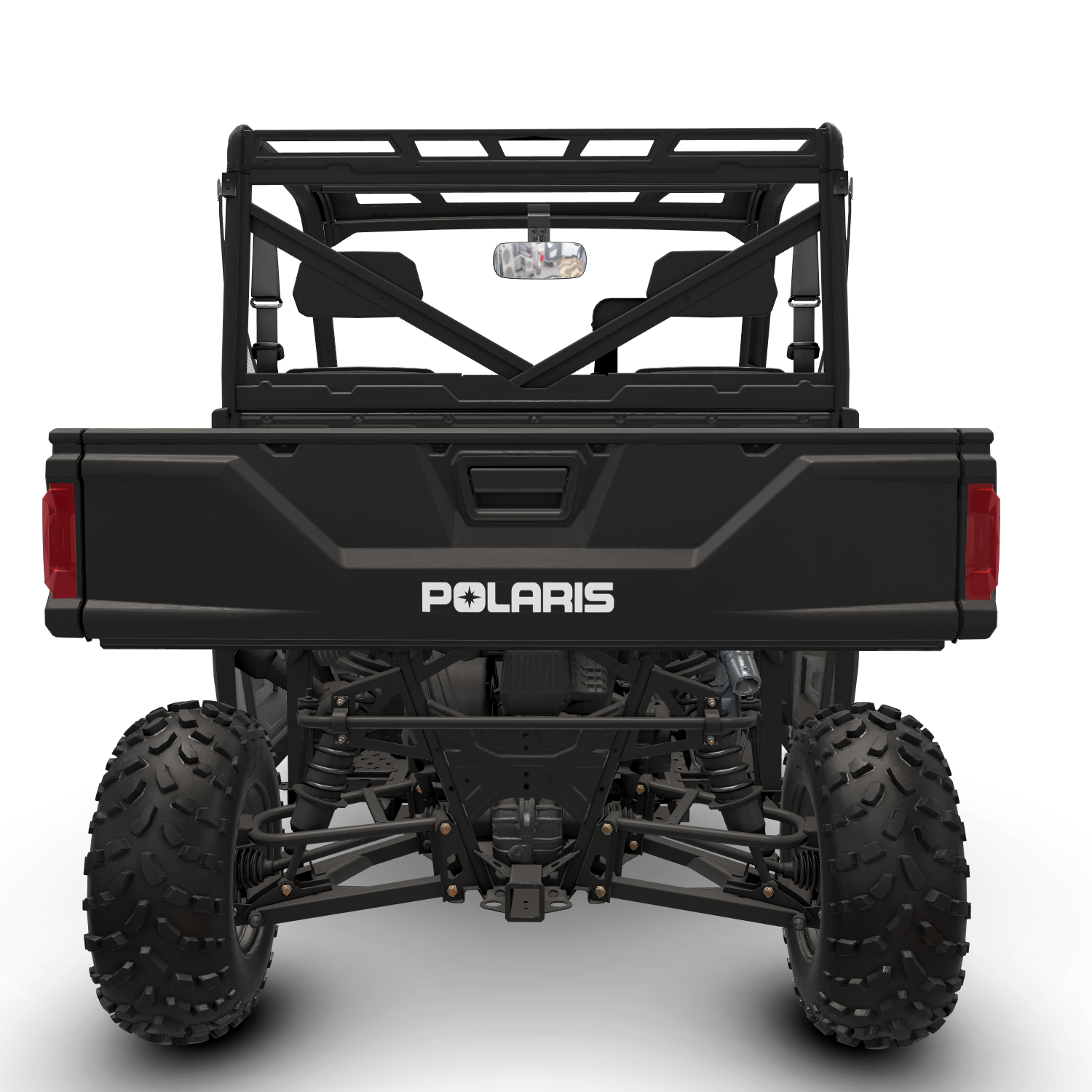 Polaris Rear View Convex Weatherproof Mirror for RANGER 1000, XP 1000 and CREW, Vehicle Frame Mounted #2889220