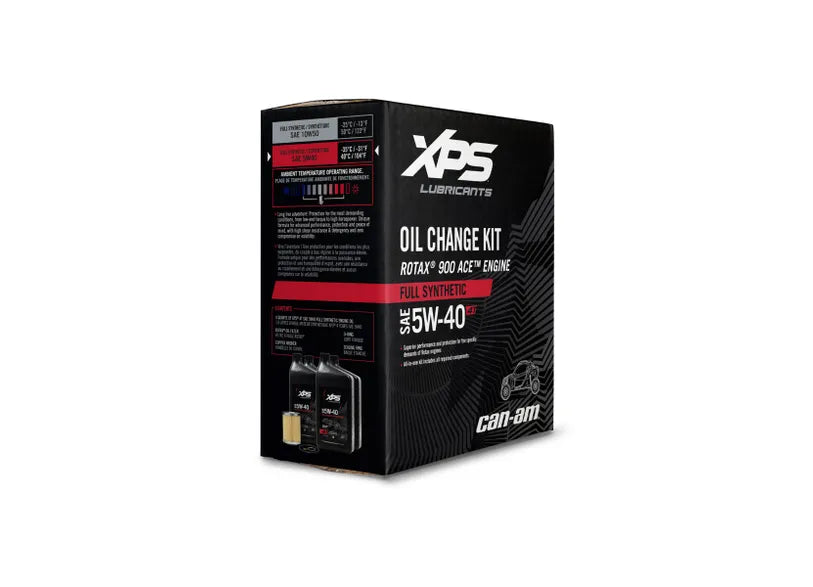 Can-Am XPS 4T 5W-40 Full Synthetic Oil Change Kit for Rotax 900 ACE engine* #9779489
