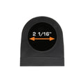 GlowShift Universal Black Single Dashboard Gauge Pod #GS-U01D