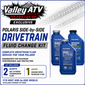 Drivetrain Fluid Change Kit for Polaris Side by Sides - #DRIVEKITSXS
